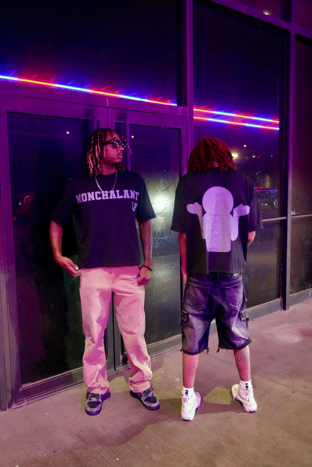 “NONCHALANT AF”