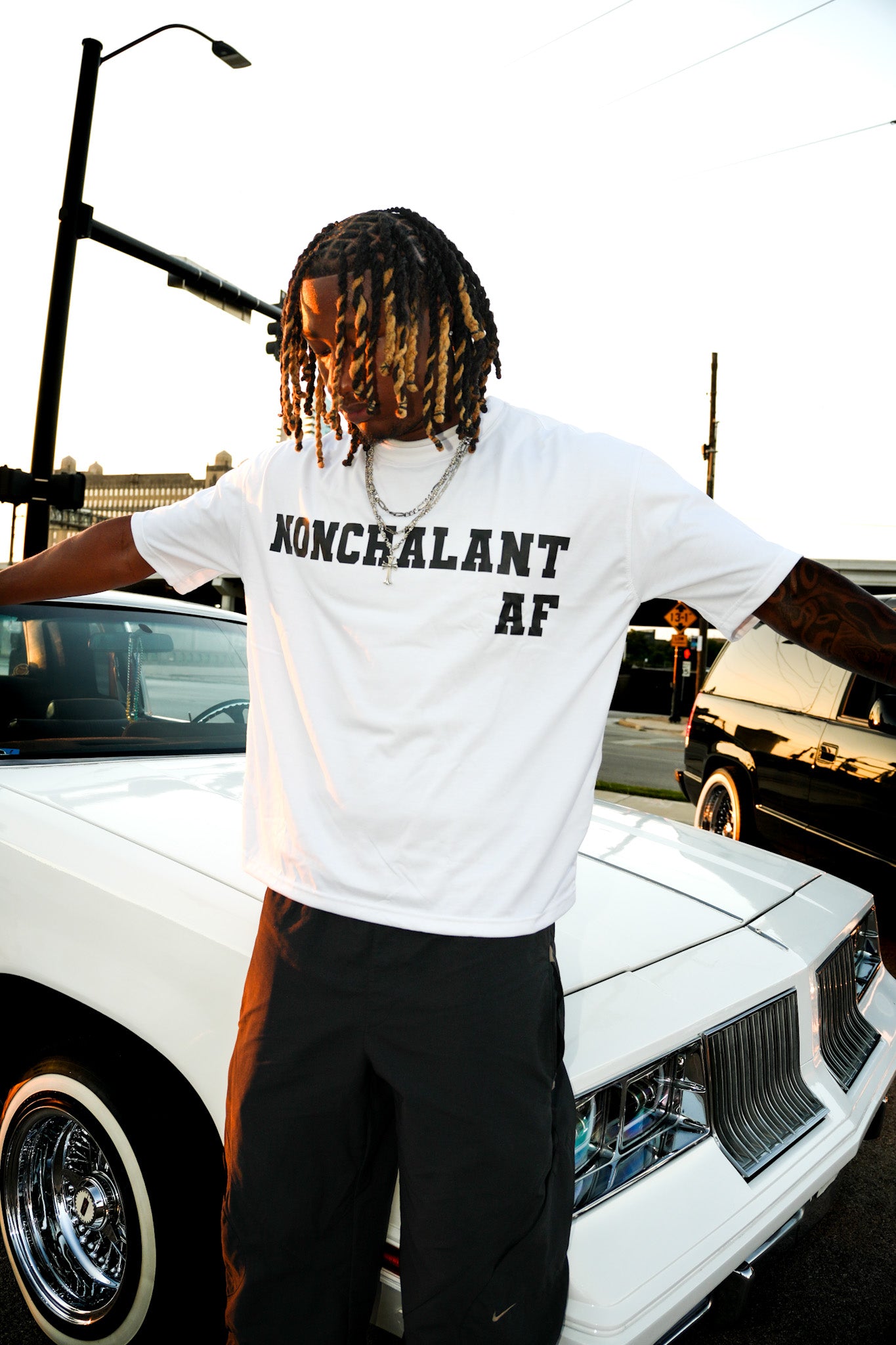 “NONCHALANT AF”